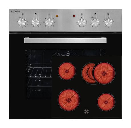 Exquisit EHE156-2.1 UBZ-Set Herdset 59 l mit 60 cm Glaskeramik Kochfeld f&uuml;r 407,00 Euro