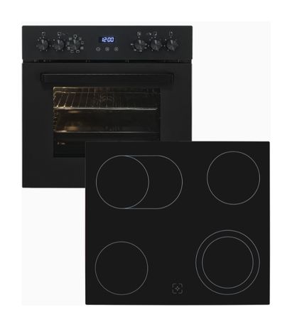Exquisit EHE367-HBZ-120 Herdset groß mit 60 cm Induktions Kochfeld f&uuml;r 499,00 Euro