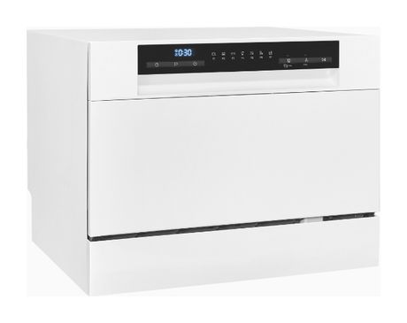 Exquisit GSP206-030D 60 cm Geschirrspüler freistehend leise 6 Maßgedecke (Weiß) f&uuml;r 509,00 Euro