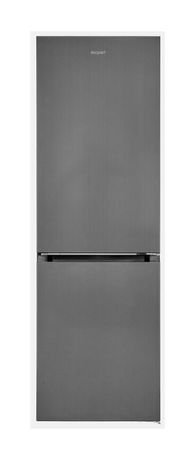 Exquisit KGC340-115-NF-040C 224 l / 113 l Kühl-Gefrierkombi freistehend NoFrost 163 kWh Jahr  (Edelstahl) f&uuml;r 568,00 Euro