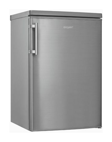 Exquisit KS16-4-HE-040C 109 l / 95 l Tischkühlschrank EEK: C 89 kWh Jahr  (Edelstahl) f&uuml;r 347,00 Euro