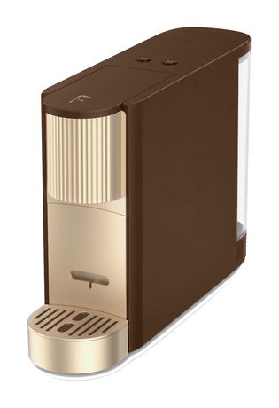 Fakir KM480 Kaffeekapsel Maschine  (Braun, Champagner) f&uuml;r 129,90 Euro