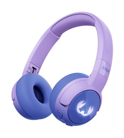 Fresh 'n Rebel Code Junior Ohraufliegender Bluetooth Kopfhörer kabellos 48 h Laufzeit USB Typ-C  (Blau, Lila) f&uuml;r 28,99 Euro