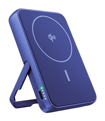 Fresh 'n Rebel Magnetic Wireless 10000 mAh Powerbank USB Typ-C Kabelloses Laden  (True Blue) f&uuml;r 59,99 Euro