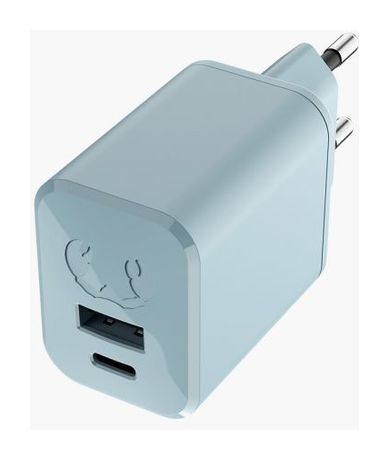 USB + USB-C Mini Charger PD 45 W Ladegerät  (Blau) 