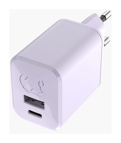 USB + USB-C Mini Charger PD 45 W Ladegerät  (Lila) 
