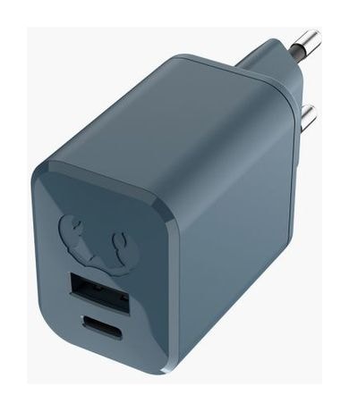 USB + USB-C Mini Charger PD 45 W Ladegerät  (Blau) 
