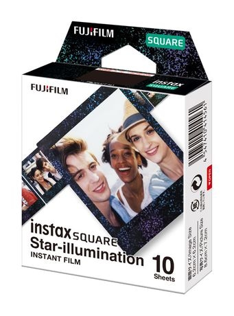 Fujifilm Instax Film 10 Shots SQUARE - Star Illumi f&uuml;r 10,99 Euro