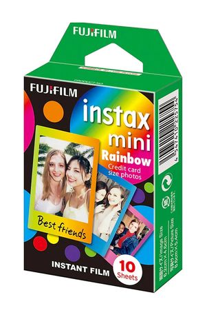 Fujifilm Instax Film mini 10 Shots - Rainbow f&uuml;r 10,99 Euro