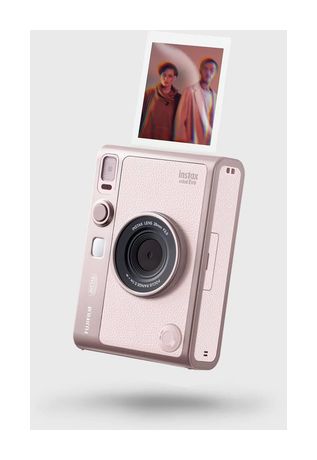 Fujifilm Instax Mini Evo  62 x 46 mm Sofortbild Kamera  (Rose) f&uuml;r 179,99 Euro