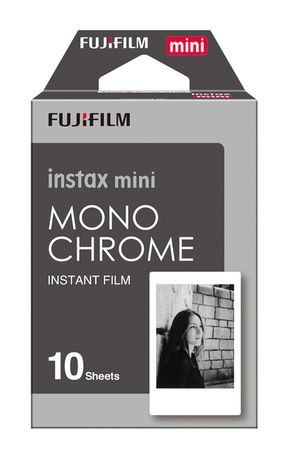 Fujifilm instax MINI Monochrome f&uuml;r 10,99 Euro