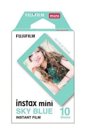 Fujifilm Instax mini Sky Blue f&uuml;r 9,99 Euro