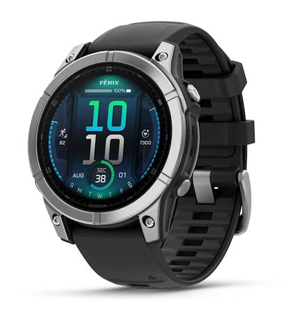Garmin Fenix E 47 mm  Smartwatch Rund  (Edelstahl) f&uuml;r 429,00 Euro