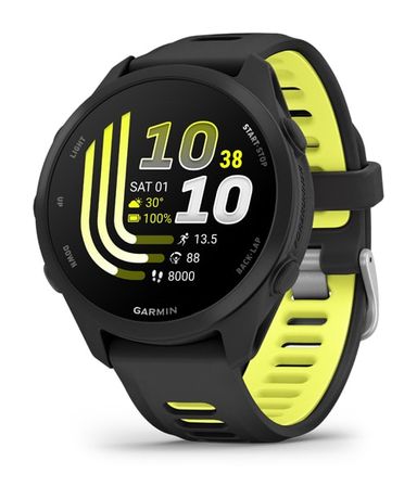 Garmin Forerunner 170 Digital 30 mm Smartwatch Rund  (Schwarz) f&uuml;r 299,99 Euro