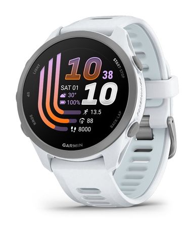 Garmin Forerunner 170 Digital 30 mm Smartwatch Rund  (Weiß) f&uuml;r 299,99 Euro
