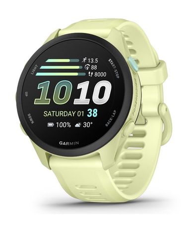 Garmin Forerunner 70 Digital 30 mm Smartwatch Rund  (Limette) f&uuml;r 249,99 Euro