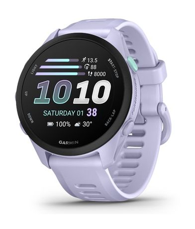Garmin Forerunner 70 Digital 30 mm Smartwatch Rund  (Lavendel) f&uuml;r 249,99 Euro