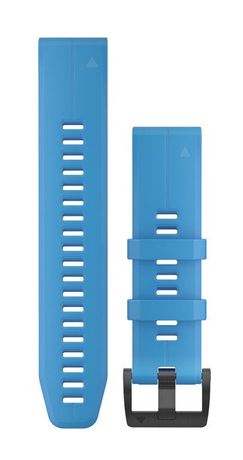 Garmin QuickFit Armband 22 mm Approach S60/D2 Delta/fēnix 5/5 Plus/6/Forerunner 935/945/Instinct/MARQ Athlete/Aviator/Captain/Driver/Expedition/quatix 5 und weitere  (Blau) f&uuml;r 49,99 Euro
