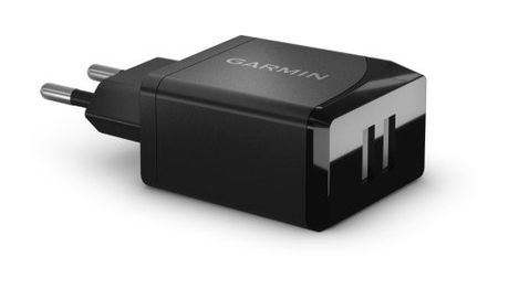 USB-Netzadapter mit zwei Anschlüssen Ladegerät  (Schwarz) 