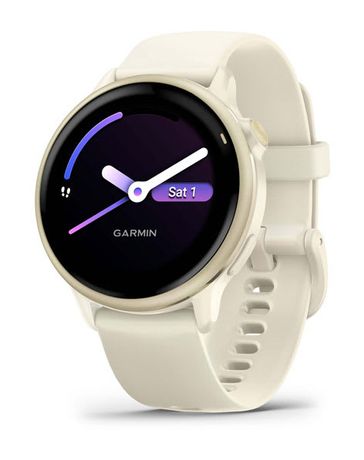 Garmin Vivoactive 6 42 mm  Smartwatch Rund 264 h  (Weiß) f&uuml;r 259,00 Euro