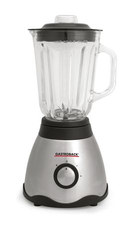 Gastroback 40999 Vital Mixer 1,5 l Standmixer 2 Geschwindigkeiten 850 W  (Schwarz, Edelstahl) f&uuml;r 48,49 Euro
