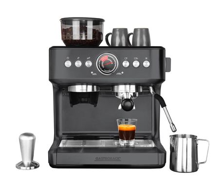 Gastroback 42627 Design Advanced Urban Duo Siebträger Kaffeemaschine 15 bar 3000 W  (Schwarz) f&uuml;r 605,00 Euro