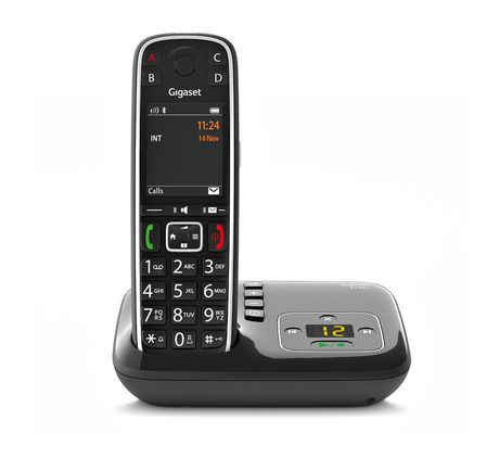 Gigaset E720A Analoges/DECT-Telefon  (Schwarz) f&uuml;r 139,99 Euro
