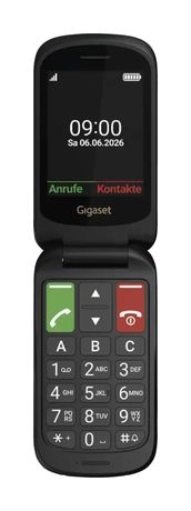 Gigaset GL40 4G Smartphone 7,11 cm (2.8 Zoll) 0,3 MP Single SIM  (Schwarz) f&uuml;r 49,90 Euro
