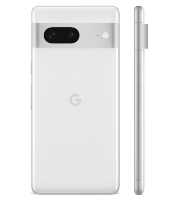 Sim Zoll) Pixel Dual Technomarkt GB 16 (Snow) (6.3 Android Smartphone Google Kamera von cm 5G MP 50 Dual expert 256 7