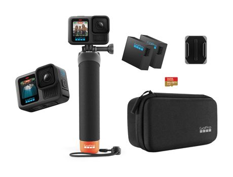 GoPro Hero13 Pack + Accessories 5599 x 4927 Pixel Aktion Kamera 27,6 MP  (Schwarz) f&uuml;r 399,99 Euro