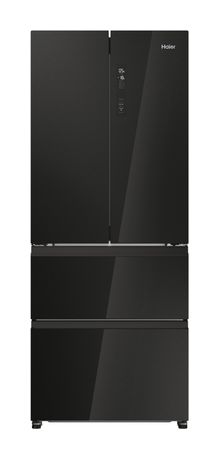 Haier HFR3718ENGB Side-by-Side Kühl-/ Gefrierkombination 262 l / 140 l 287 kWh NoFrost 1775 mm x 700 mm  (Schwarz) f&uuml;r 799,00 Euro