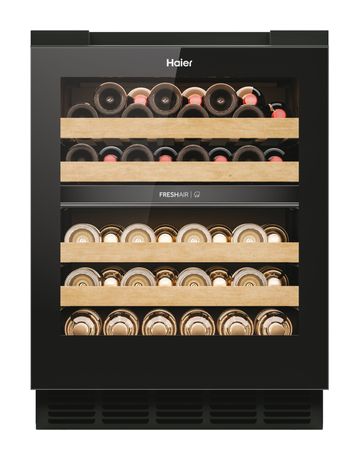Haier HUC44GDEH1 Weinkühler Integriert 2 Zonen 44 Flasche(n) f&uuml;r 1.299,00 Euro