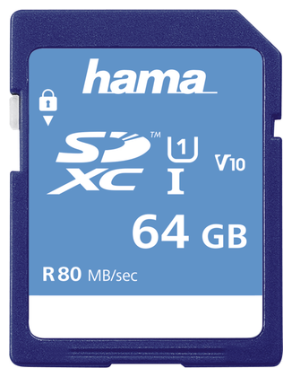 213110 SDXC Speicherkarte 64 GB Class 1 (U1) Klasse 10 