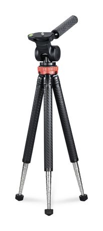 004631 Traveller Pro 106 2D 3 Beine Stativ Smartphone-/Action-Kamera  (Schwarz/Rot) 