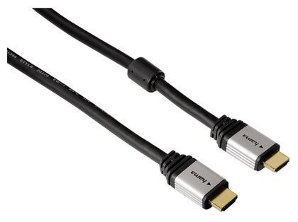 00053760 High Speed HDMI™-Kabel Ethernet 24K-vergoldet 2x geschirmt 1,80 m 