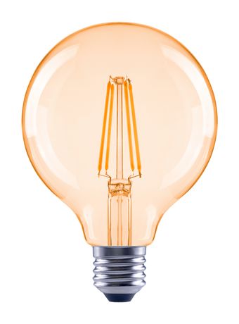 Hama 112820 LED Lampe Globe E27 EEK: F 680 lm Ultra-Warmweiß(2400K) entspricht 52 W f&uuml;r 8,59 Euro