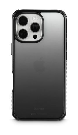 123766 Extreme Protect Cover für Apple iPhone 16 Pro  (Schwarz) 