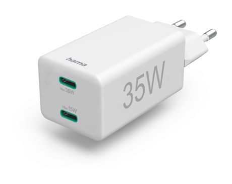 125129 35 W Ladegerät  (Weiß) 