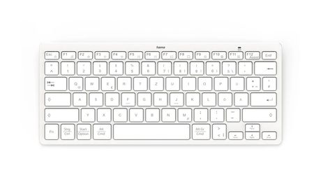 Hama 125133 Travel 400 Tastatur für Jede Marke  (Grau, Weiß) f&uuml;r 24,99 Euro