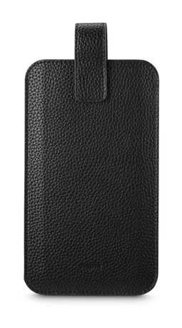 137096 Handytasche Universal Kunstleder Ziehtasche  (Schwarz) 