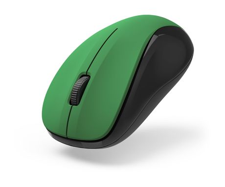 173024 MW-300 V2 1200 DPI Büro Maus Optisch  (Schwarz, Grün) 
