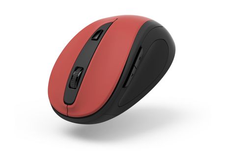 173028 MW-400 V2 1600 DPI Büro Maus Optisch  (Schwarz, Rot) 