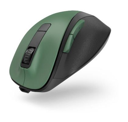 173035 MW-500 Recharge 1600 DPI Büro Maus Optisch  (Schwarz, Grün) 