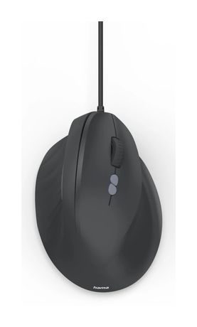 Hama 173086 ECM-500R 1800 DPI Büro Maus Optisch  (Schwarz) f&uuml;r 19,99 Euro