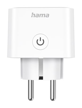 Hama 176638 Smarte WLAN-Steckdose Matter Sprach- und App-Steuerung  (Weiß) f&uuml;r 14,99 Euro
