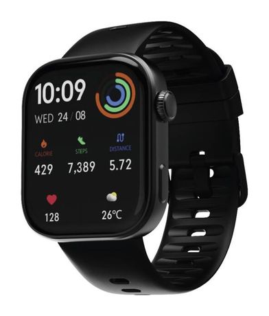 Hama 178690 7050 45 mm Smartwatch Quadratisch IP68  (Schwarz) f&uuml;r 119,00 Euro