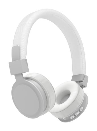Hama 184085 Freedom Lit Ohraufliegender Bluetooth Kopfhörer kabellos 8 h Laufzeit  (Grau, Weiß) f&uuml;r 16,09 Euro