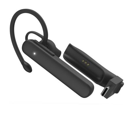 Hama 184186 MyVoice Station In-Ear Bluetooth Kopfhörer kabellos 10 h Laufzeit  (Schwarz) f&uuml;r 21,99 Euro