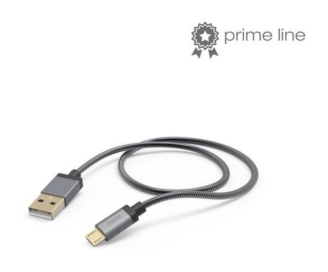 201549 Metall 0,48 Gbit/s USB A auf Micro-USB B Männlich 1,5 m  (Anthrazit) 