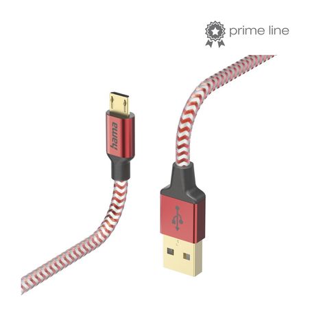 201556 Reflective 0,48 Gbit/s USB A auf Micro-USB B Männlich 1,5 m  (Rot) 